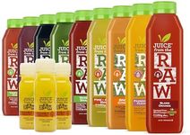 Juice From the RAW 9-Day Vitamin-C Immunity Cleanse Most Popular Juice Cleanse/Detox / 100% Raw Cold-Pressed Juices (18 Bottles + 9 Shots)