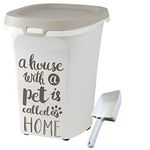 Cat Centre 38L Extra Large Jumbo Storage Container Dispenser Dry Food Seed Pet Animal Bin Dog Cat Bird