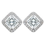 Elequeen Cubic Zirconia Earrings