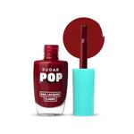 SUGAR POP Glossy Finish Nail Lacquer 15 Bold Please-10 Ml High Shine Long-Lasting Chip Resistant Quick Drying