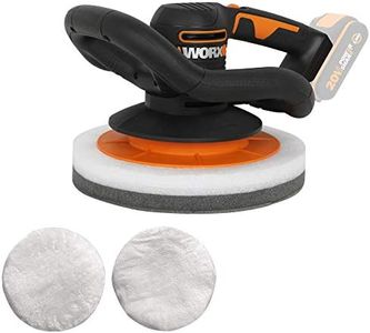 Worx Battery Polisher 250mm 20V Max | PowerShare | WX856.9 | No Battery or Charger Included | Front Grip, Large Random Orbital Action Surface