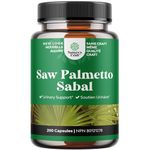 Nature's Craft Saw Palmetto for Men - Herbal-based Saw Palmetto Capsules with Saw Palmetto Extract to Assist with Symptoms Related to Urologic Conditions - Third Party Tested Men’s Health 200 Capsules