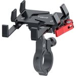 Tiakia Bike Phone Holder, Motorcycle Phone Mount, Bicycle 360° Rotation Aluminum Smartphone Handlebar Clamp Holder for Bike, Camera Friendly One Hand Operation Cell Phone Holder for 4.5-7 Inch Phone