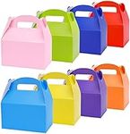Rainbow Party Favor Gift Boxes 16pc