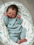 Zero pam Reborn Baby Dolls Girls 45CM Realistic Baby Doll Real Silicone Baby Doll That Look Real Soft Body Life Size Reborn Dolls