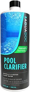 Ultimate Natural Pool Clarifier - an Eco-Friendly Way to get Clear Pool Water by Removing Cloudy Pool Water - AquaDoc Natural Pool Chemicals