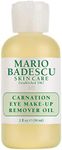 Mario Badescu Carnation Eye Makeup Remover Oil, Ideal for Combination, Dry or Sensitive Skin, Cleansing and Moisturizing Waterproof Mascara Remover with Sesame Seed Oil, 2 Oz