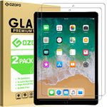 [2-Pack] GOZOPO Screen Protector For iPad 9.7 (iPad 6th/5th Generation -2018/2017 Model) /iPad Air 1, iPad Air 2, iPad Pro 9.7, [Scratch Resistant] Tempered Glass Film