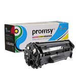 proffisy 12A Easy Refill Toner Cartridge for HP 12A Cartridge Q2612A for HP Laserjet M1005 MFP,1020,1010/1012/1018/1022/1022n/1022NW/3015/3020/3030/3050/3050z/3052/3055/M1319/M1319F MFP-1PCS