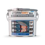 Stormdry MAX - Enhanced waterproofing, crack-bridging and anti-graffiti protection barrier for brick, masonry, concrete, stone, metal and painted surfaces