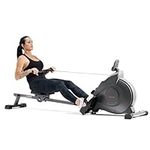 Sunny Health & Fitness Magnetic Rowing Machine W/Optional Exclusive SunnyFit App Enhanced Bluetooth Connectivity