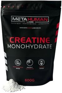 Metahuman Labs Creatine Monohydrate | Pharmaceutical Grade | Proudly Australian | Veteran Owned (600g)