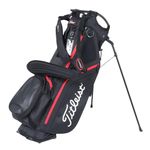 Titleist - Hybrid 5 Golf Bag - Black/Black/Red, 4.6 lbs