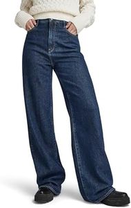 G-Star RAW Women's Deck 2.0 High Loose Wmn Jeans, Blue (Worn in Blue Pool D23591-d442-g136), 25W x 28L