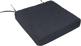 Aidapt Deluxe Orthopedic Pressure Relieving Wheelchair/Seat Cushion. with 4.5cm Memory Foam topper. Aids Circulation, Pressure Sores, Comfort, Removable Cover, Securing Straps