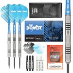 TARGET Darts Phil Taylor 24G Tungsten Steel Tip Darts Set - Dart Counter App Coupon Bundle