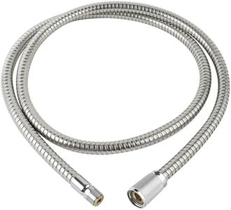 46092000 Pull Out Spray Hose for Grohe Kitchen Faucets, 59-Inch Pull Down Kitchen Faucet Hose Replacement for Alira and Ladylux and Euro Plus, Chrome Finish