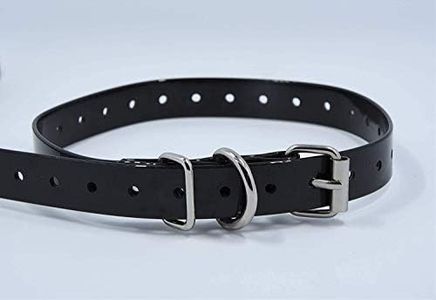 TrainPro Replacement Dog Training Shock Bark e Collar TPU Plastic Strap Band Buckle 3/4" X 28”. Compatible with Garmin Dogtra SportDog Petsafe Petrainer PetTech and Most Training & Fence Systems.
