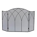 Pleasant Hearth Gothic Fireplace Screen