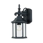 Designers Fountain 2961-BK Devonshire Wall Lanterns, Black