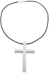BESPORTBLE Car Mirror Hanging Accessories Christian Faith Religious Cross Hanging Rear View Mirror Car Pendant Auto Decoration Silver Rear View Mirror Hanging Accessories