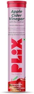 PLIX - THE PLANT FIX L-Carnitine Acv Effervescent Tablets Helps To Turn Food Into Energy|Pack Of 1,1 Count,15 Capsules