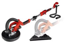 Einhell Trockenbauschleifer TE-DW 225 X (750 W, wechselbarer Schleifteller, Bürstenkranz gefedert, bis 165 cm Teleskop-Stiel, inkl. Schleifscheiben + Gitterleinen im Koffer)