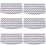 KEEPOW 6 Packs Steam Mop Pads Replacement for Shark Vacuum Cleaner S1000UK S1000A S1000 S1000C S1000WM S1001C