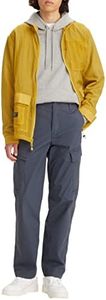 Levi's Men's XX Tapered Cargo Pants, India Ink Poplin, 36W / 32L