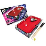 abeec Table Top Pool Table - Family Fun - Mini Pool Table With Pool Accessories: Pool Balls, Rack, Chalk And 2 x Pool Cues - Kids Pool Table - Table Top Games - Pool Games