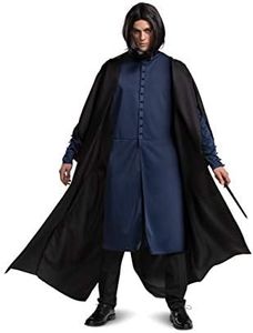 Disguise - Costume da uomo Harry Potter Severus Snape, per adulti, colore: Nero e Blu - Nero - X-Large (42-46) US