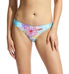 Seafolly Women's Reversible Hipster Bikini Bottom Swimsuit, Under The Sea Blue Mist, 6