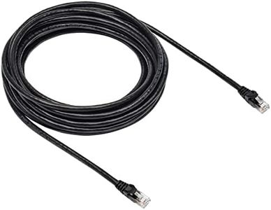 Amazon Basics Cat 6 Gigabit Ethernet Cable - 7.6m, Snagless RJ45 Connectors, High-Speed Internet Patch Cord, Black