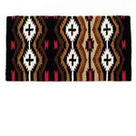 Mayatex Las Cruces Saddle Blanket, Black/Chestnut/Chocolate/Buckskin/Sand/Red/Cream