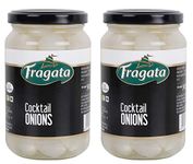 Fragata Spanish Preserved Cocktail Onions 345g (Combo Pack of 2)