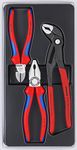 KNIPEX Tools - 3 Piece Combination, Diagonal, Cobra Set (002009V01)