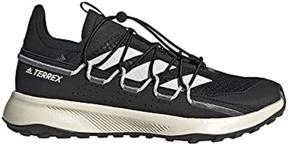 adidas Women's Terrex Voyager 21 Travel Hiking Shoes, Core Black/Chalk White/Grey Five, 10