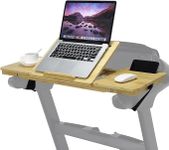 Treadmill Computer Table, Wooden, Seven Slot Adjustable Tray, Multiple Uses, Easy to Carry