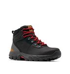 Columbia Men's Newton Ridge Plus II Waterproof, Black/Shark, 11