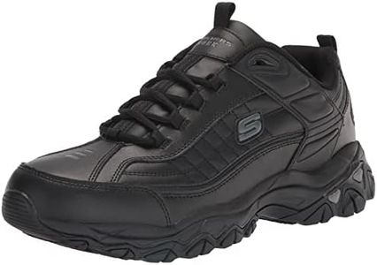 Skechers Men's Fambli Food Service Shoe, Black, 10.5 Wide