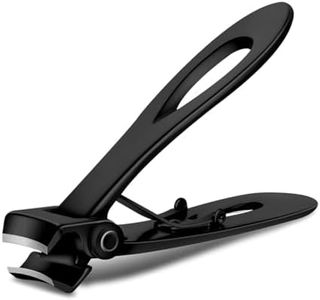 ZIBUYU® Nail Cutter, Wide Jaw Opening Nail Clippers for Thick Nail cutter set for adults Big & small Toe nail cutter nail clippers set for men women Stainless stee