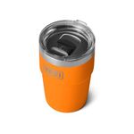 YETI Rambler 16 oz Stackable Tumbler, Vacuum Insulated, Stainless Steel with MagSlider Lid, King Crab