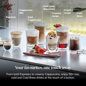 DeLonghi Eletta Explore Coffee Machine – Bean to Cup Espresso Maker