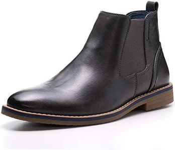 Alpine Swiss Mens Owen Chelsea Boots Pull Up Ankle Boots Gray 7 M US