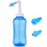 HANNEA® Nose Wash System Clean Sinus Allergies Nasal Pressure Neti Pot For Children And Adults(300 ml)