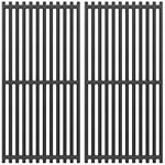 BBQ Future 17" Grill Grates for Charbroil 2-Burner Tru-Infrared Gas Grills 463644220 463642316 463632320 463632520, Cast Iron Cooking Grid Replacement Part G369-0030-W2 for Charbroil Grill Parts