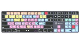 Logickeyboard 'Titan' Wireless Backlit Designed for Composing in Avid Pro Tools on Mac • p/n LKB-PT-TM-US