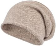 Villand 100% Cashmere Slouchy Beani