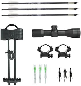 BALLISTA Crossbow Hunting Accessory Kit, 4x32 Scope, Bolts & Quiver