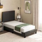 Furinno Tidur Cooling Gel Memory Foam Mattress, 8 Inch, Twin, White